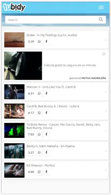 Gnula Music Downloader android App screenshot 0