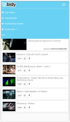 Gnula Music Downloader android App screenshot 6